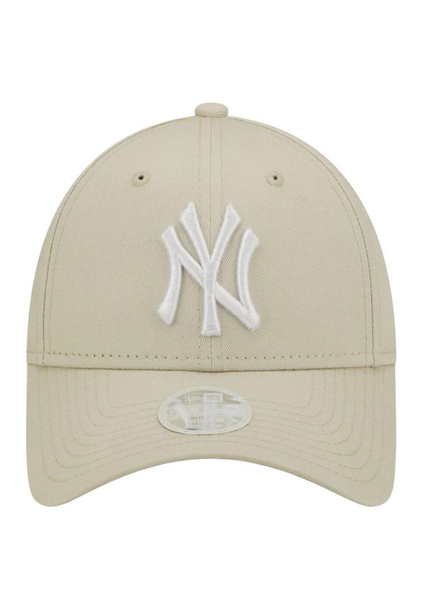Czapka z daszkiem damska New Era wmns 9FORTY New York Yankees Cap. Kolor: beżowy
