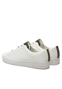 MICHAEL Michael Kors Sneakersy Keaton Lace Up 43R4KTFS2L Biały. Kolor: biały. Materiał: skóra #3