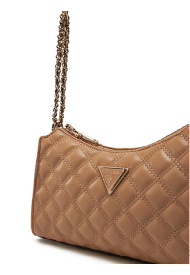 Guess Torebka HWQG87 48130 Beżowy. Kolor: beżowy. Materiał: skórzane