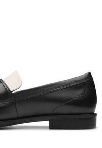 Clarks Mokasyny Straven Edge 26181270 Czarny. Kolor: czarny. Materiał: skóra #6
