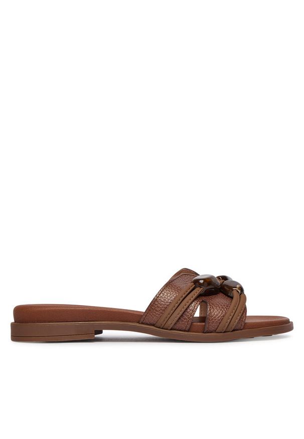 Klapki Hispanitas. Kolor: brązowy