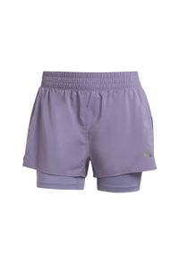 Adidas - Szorty Own the Run Climacool 2-in-1. Kolor: fioletowy. Technologia: ClimaCool (Adidas). Sport: bieganie #2