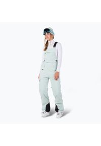Spodnie narciarskie damskie Rossignol Relax Bib. Kolor: szary. Sezon: zima. Sport: narciarstwo