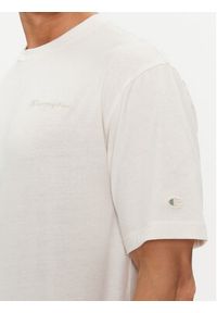 Champion T-Shirt 219787 Biały Regular Fit. Kolor: biały. Materiał: bawełna #4