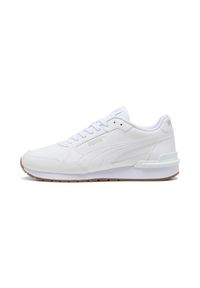 Buty sportowe Puma St Runner V4 L. Kolor: biały. Materiał: skóra. Sport: turystyka piesza, bieganie #2
