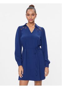 JDY Sukienka codzienna 15308123 Granatowy Regular Fit. Okazja: na co dzień. Kolor: niebieski. Materiał: syntetyk. Typ sukienki: proste. Styl: casual #5