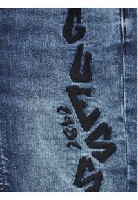 Guess Szorty jeansowe L4GD18 D4GV0 Niebieski Regular Fit. Kolor: niebieski. Materiał: jeans
