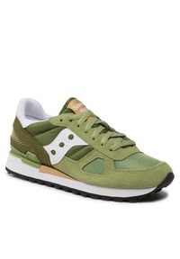 Saucony Sneakersy Shadow Original S2108 Zielony. Kolor: zielony. Materiał: materiał, mesh