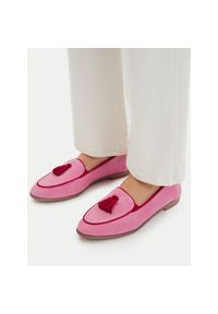 Loafersy Tamaris. Kolor: różowy #1