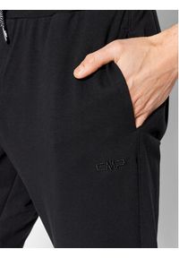 CMP Spodnie dresowe 32D8117 Czarny Regular Fit. Kolor: czarny. Materiał: bawełna #4