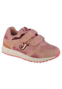 Buty sportowe Sneakersy dziewczęce, Joma 6100 Jr 2213. Kolor: różowy. Sport: turystyka piesza