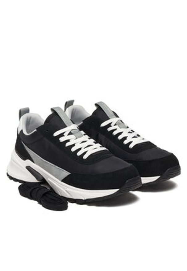 Calvin Klein Sneakersy Hike Runner Casual Ny-Su YM0YM01459 Kolorowy. Okazja: na co dzień. Materiał: skóra. Wzór: kolorowy
