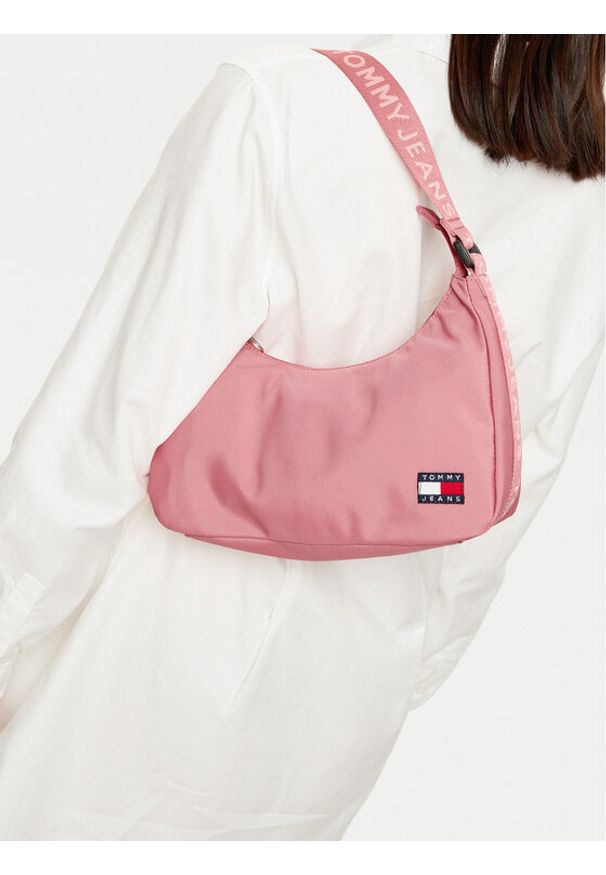 Tommy Jeans Torebka AW0AW16958 Różowy. Kolor: różowy