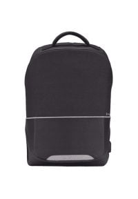 Plecak na laptopa TRACER Metropolitan 15.6 cali Czarny. Kolor: czarny. Materiał: materiał. Wzór: paski #1