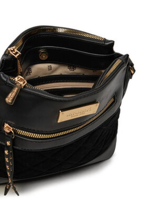 Monnari Torebka BAG5710 Czarny. Kolor: czarny. Materiał: skórzane