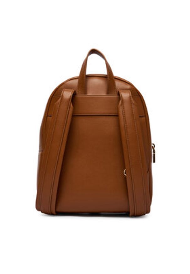 Love Moschino - LOVE MOSCHINO Plecak JC4037PP0OLC0200 Brązowy. Kolor: brązowy. Materiał: skóra