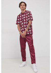 adidas Originals Spodnie męskie kolor fioletowy. Kolor: fioletowy. Materiał: tkanina #3