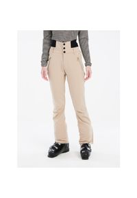 Spodnie narciarskie damskie Protest Lullabyos. Kolor: beżowy. Sezon: zima. Sport: narciarstwo #2