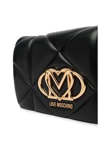 Love Moschino - LOVE MOSCHINO Torebka JC4043PP1OLC0000 Czarny. Kolor: czarny. Materiał: skórzane #3