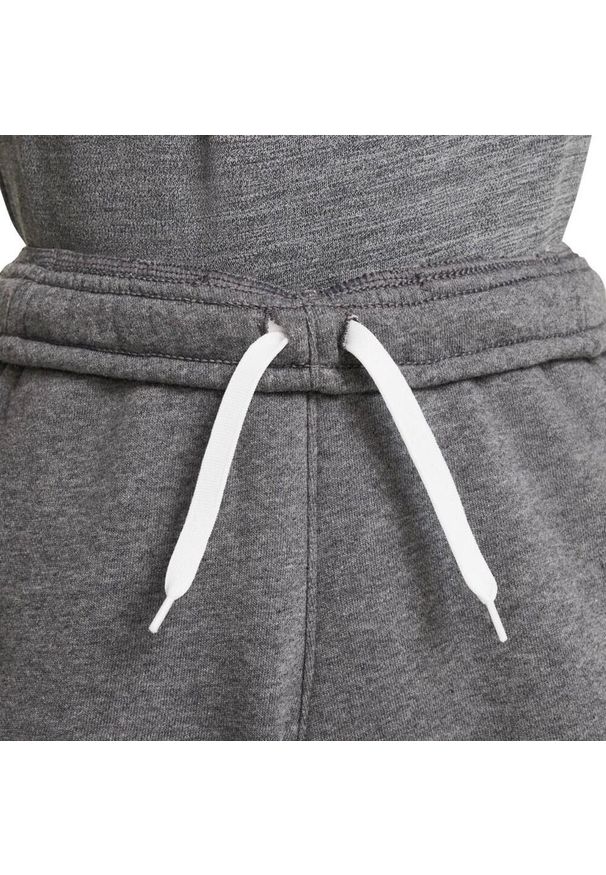 Nike - Spodenki Dziecięce Park 20 Fleece Shorts. Kolor: szary. Styl: sportowy. Sport: turystyka piesza