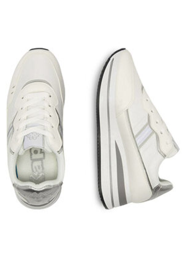 Kappa Sneakersy Logo Reely 351H2TW Biały. Kolor: biały. Materiał: materiał