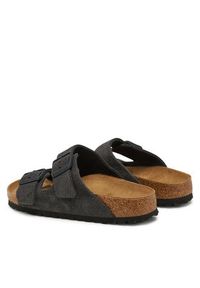 Birkenstock Klapki Arizona zamsz 1028592 Szary. Kolor: szary. Materiał: skóra, zamsz #4