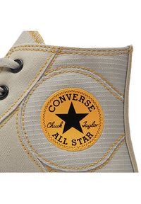 Converse Trampki Chuck Taylor All Star Construct A04528C Beżowy. Kolor: beżowy. Materiał: materiał #6