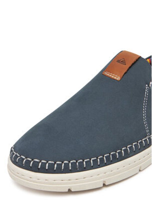 Quiksilver Półbuty STONE2-21 MB Granatowy. Kolor: niebieski. Materiał: nubuk, skóra