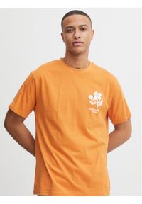 !SOLID - Solid T-Shirt 21107756 Pomarańczowy Casual Fit. Okazja: na co dzień. Kolor: pomarańczowy. Materiał: bawełna. Styl: casual #1