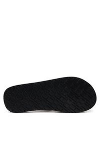 TOMMY HILFIGER - Tommy Hilfiger Japonki Chambray Beach Sandal FM0FM05570 Beżowy. Kolor: beżowy. Materiał: materiał #4
