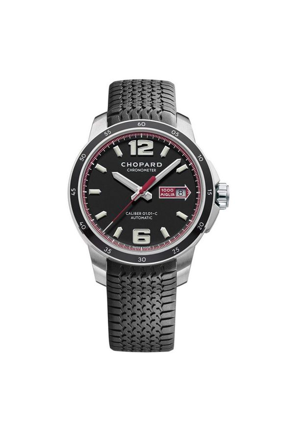 Chopard - CHOPARD ZEGAREK MILLE MIGLIA GTS 168565-3001. Materiał: guma. Styl: vintage, klasyczny