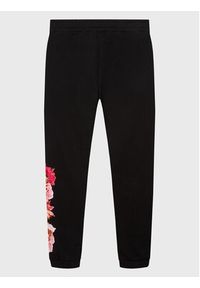 Guess Spodnie dresowe J3RQ14 K68I3 Czarny Regular Fit. Kolor: czarny. Materiał: bawełna