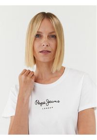 Pepe Jeans T-Shirt Wendys PL505710 Biały Regular Fit. Kolor: biały. Materiał: bawełna #5