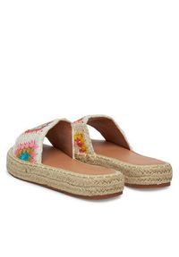 DeeZee Espadryle 8-730-4 Écru. Materiał: materiał #6