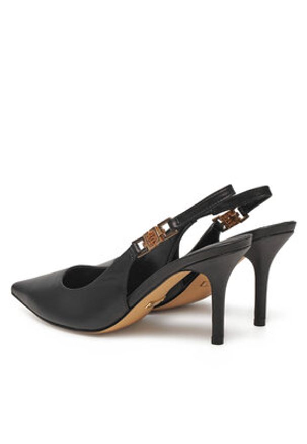 Guess Szpilki FLPNS3 LEA05 Czarny. Kolor: czarny. Materiał: skóra. Obcas: na szpilce