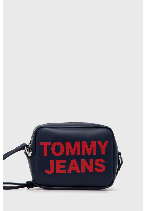 Tommy Jeans Torebka AW0AW10152.4890 kolor granatowy. Kolor: niebieski. Rodzaj torebki: na ramię