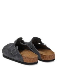 Birkenstock Klapki Boston 1031676 Szary. Kolor: szary. Materiał: skóra, zamsz #6