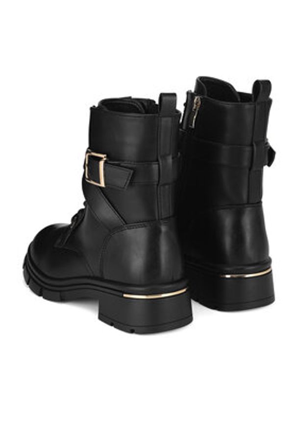 Jenny Fairy Trzewiki HY60187-1 Czarny. Kolor: czarny. Materiał: skóra