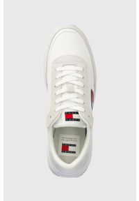 Tommy Jeans sneakersy TJM TECHNICAL RUNNER kolor biały EM0EM01265. Kolor: biały #3
