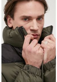 Superdry kurtka męska kolor zielony zimowa. Okazja: na co dzień. Kolor: zielony. Materiał: włókno. Sezon: zima. Styl: casual #2