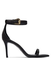 Versace Jeans Couture Sandały 80VA3S76 ZSS84 Czarny. Kolor: czarny. Materiał: skóra #1