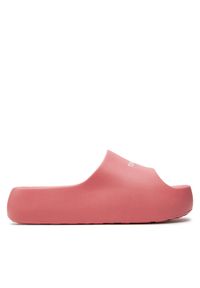 Tommy Jeans Klapki Tjw Chunky Flatform Slide EN0EN02454 Różowy. Kolor: różowy. Materiał: syntetyk