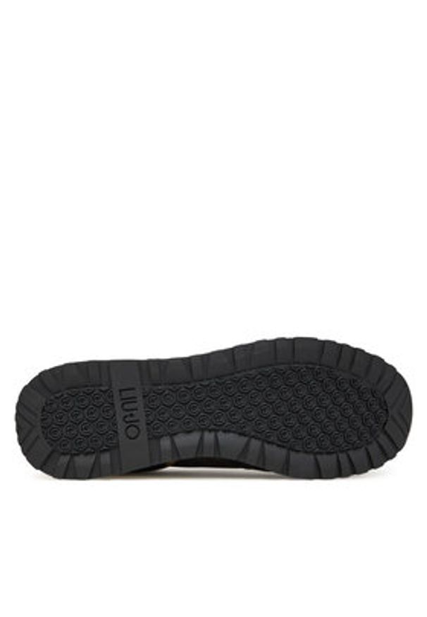 Liu Jo Sneakersy Maxi Wonder Low 02 BF5015 PX689 Czarny. Kolor: czarny. Materiał: skóra