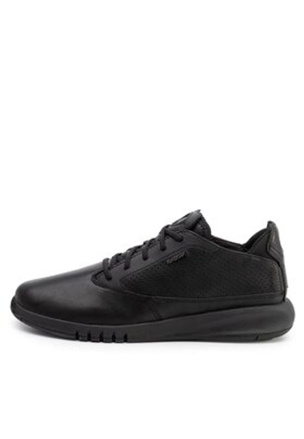 Geox Sneakersy U Aerantis A U927FA 00043 C9997 Czarny. Kolor: czarny. Materiał: skóra
