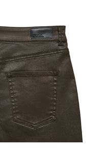 Vero Moda Spodnie z imitacji skóry Flash 10314591 Brązowy Skinny Fit. Kolor: brązowy. Materiał: skóra #6