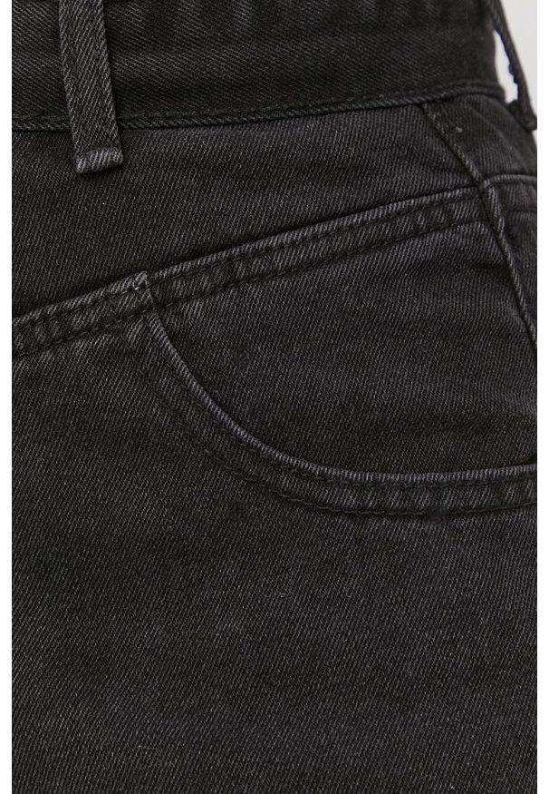 Haily's - Szorty jeansowe. Okazja: na co dzień. Kolor: czarny. Materiał: jeans. Wzór: gładki. Styl: casual