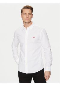 Levi's® Koszula Long Sleeved Shirt 86625-0002 Biały Slim Fit. Kolor: biały. Materiał: bawełna #1