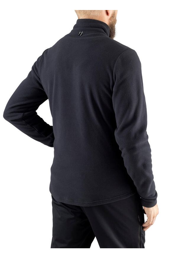 Bluza męska polarowa Viking Tesero Man. Kolor: czarny. Materiał: polar