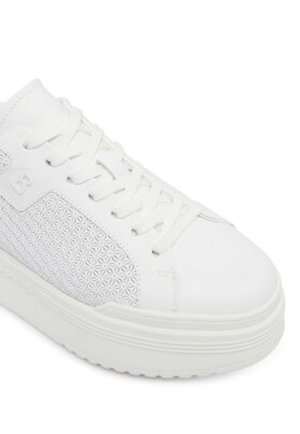 Bogner Sneakersy New York 15 22620285 Biały. Kolor: biały. Materiał: skóra