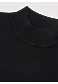 Pako Lorente - PAKO LORENTE – Czarny półgolf męski. Okazja: na co dzień. Kolor: szary, beżowy, czarny. Materiał: poliester, wiskoza. Sezon: jesień. Styl: casual #6